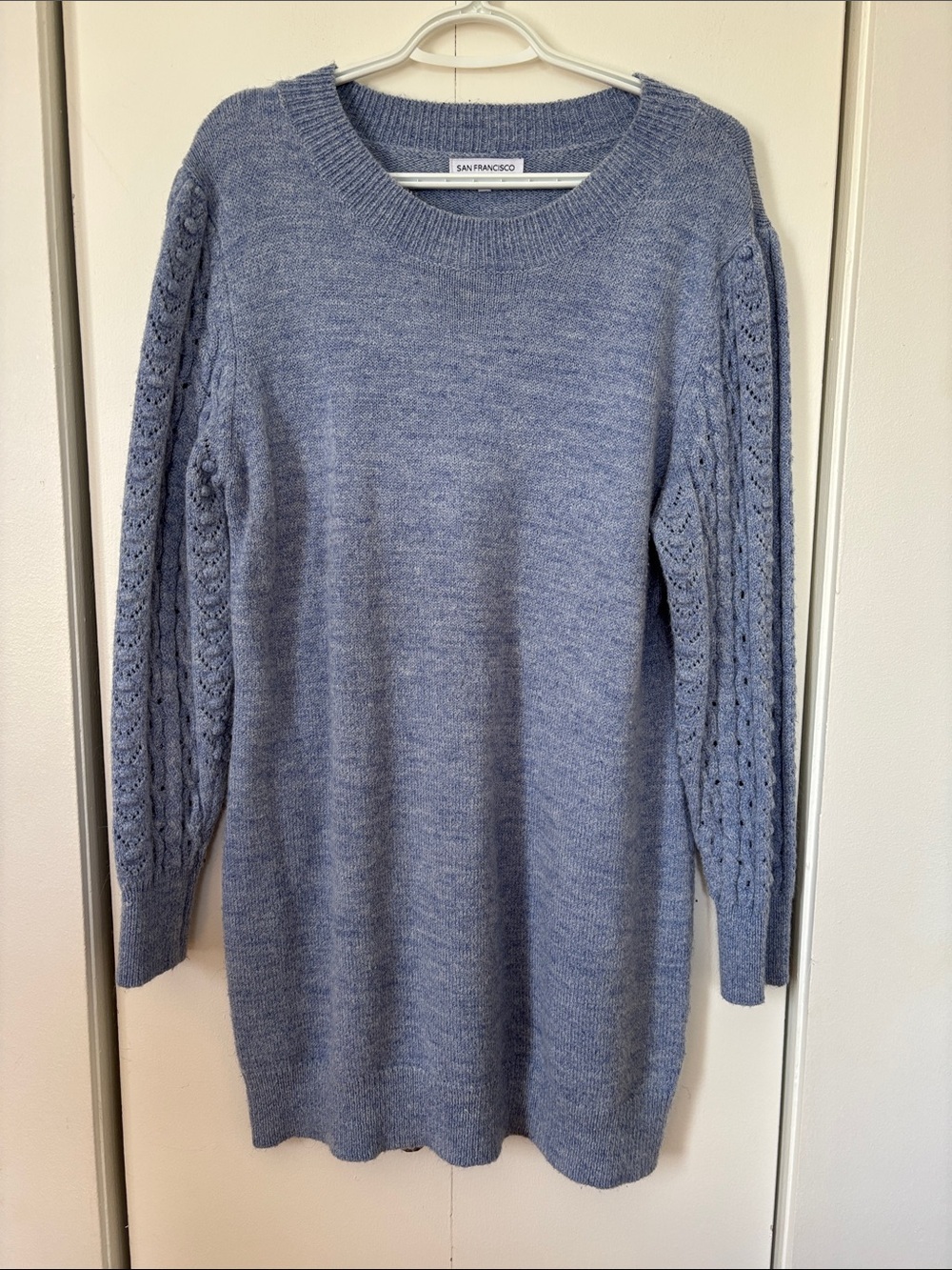🎉4/30$🎉 Light Blue Knit Mini Dress